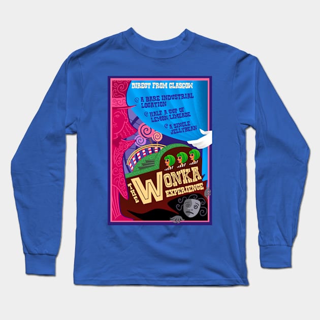 Wonka Experience Long Sleeve T-Shirt by Drawn By Bryan